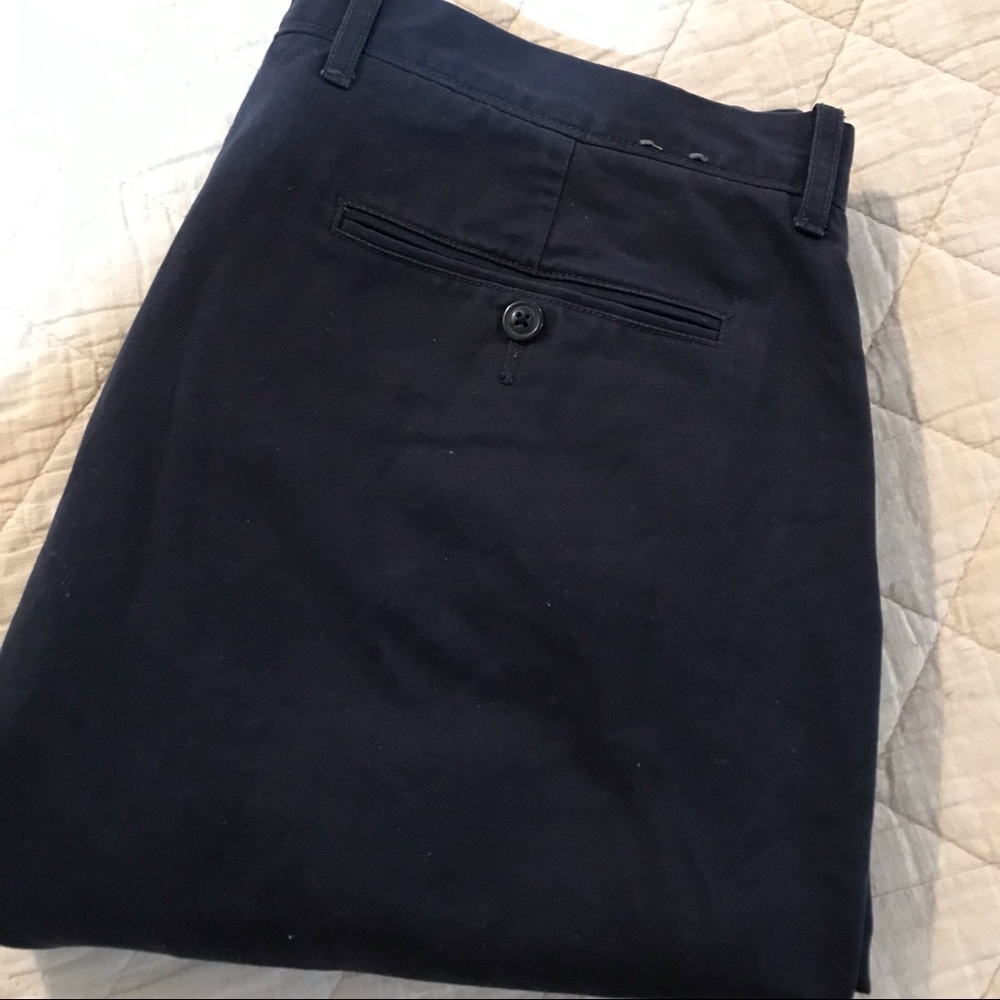 🚤J CREW Navy Blue Khakis